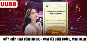 Giấy Phép Hoạt Độngaaa UU88 – Cam Kết Chất Lượng, Minh Bạch