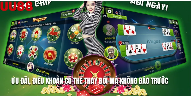 Ưu đãi, điều khoản có thể thay đổi mà không báo trước