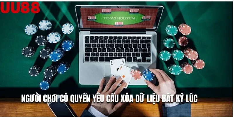Người chơi có quyền yêu cầu xóa dữ liệu bất kỳ lúc