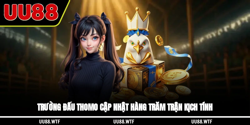 Trường đấu Thomo cập nhật hàng trăm trận kịch tính